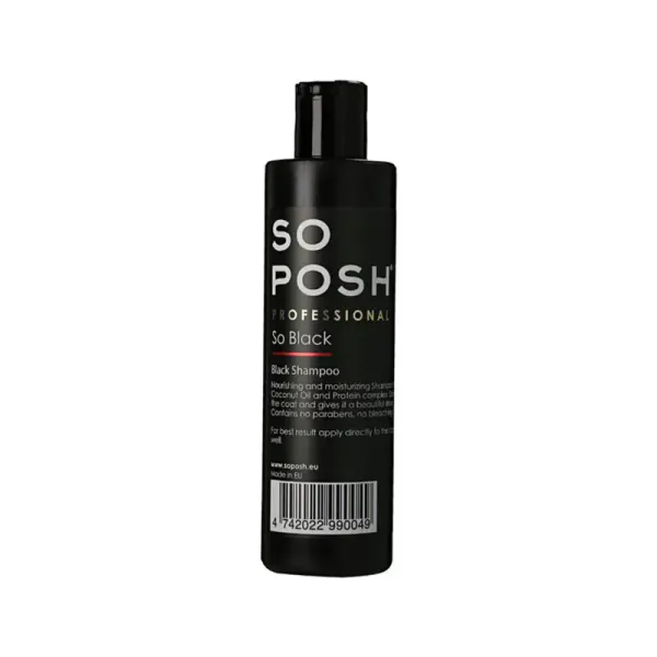 SoPosh So Black 250 ml. Shampoo for black coats